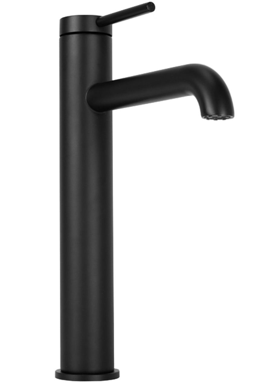 Bateria umywalkowa Rea Spot CZARNA Black Wysoka