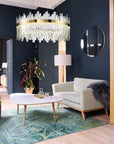 Lampa Sufitowa Kryształowa App1515-cp60 Złota  6