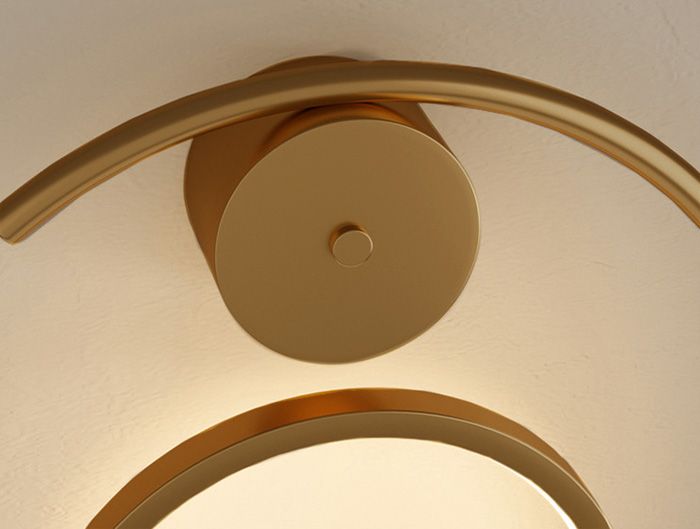 LAMPA ŚCIENNA KINKIET LED APP1143-W MIEDZIANY