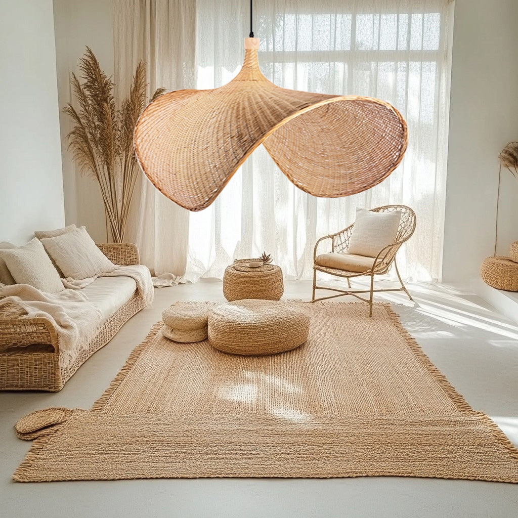 Lampa Sufitowa Wisząca Boho Duża 100cm APP1640-1CP  3