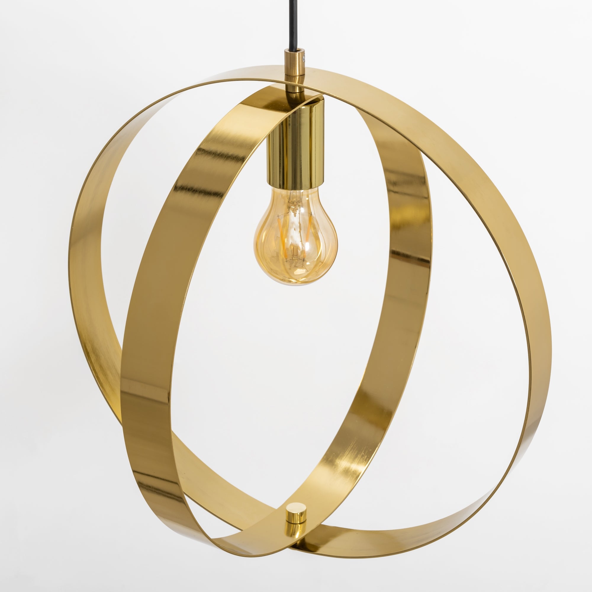 LAMPA SUFITOWA WISZĄCA GLAMOUR APP961-1CP Złota  2