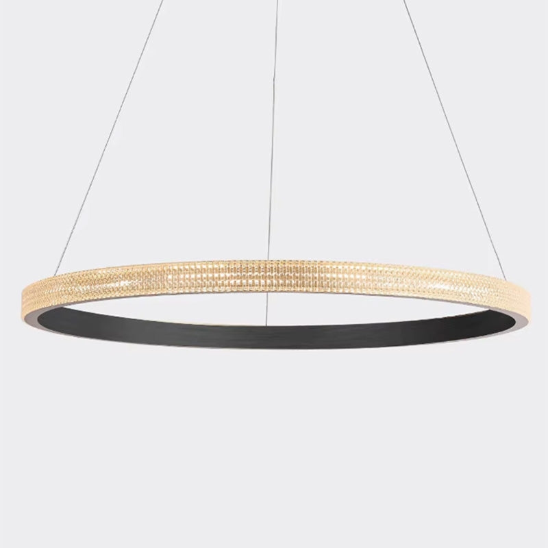 Lampa Sufitowa Wisząca Led App1512-cp Black  4