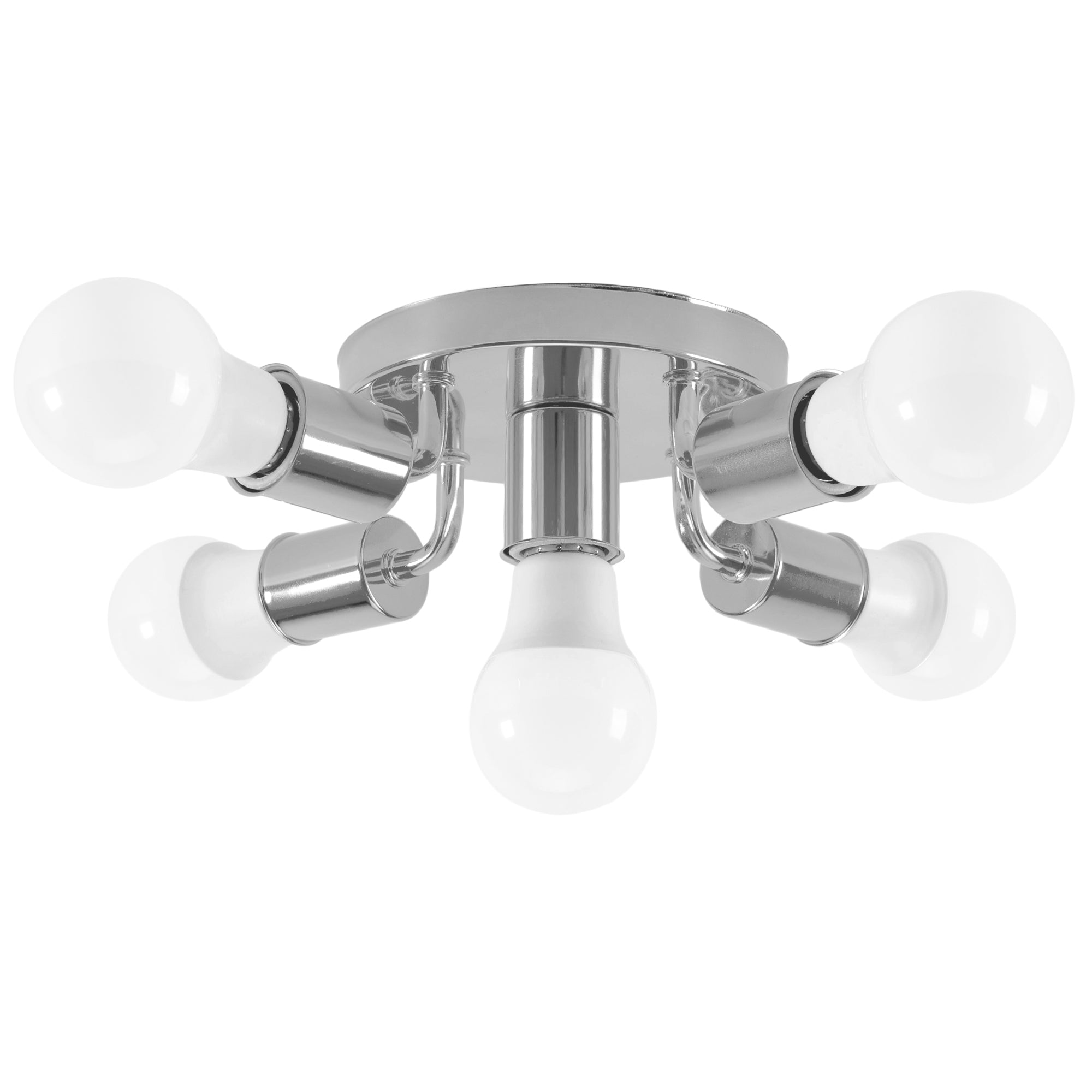 Lampa Sufitowa Reflektor Metalowa APP707-5c CHROM  1