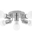 Lampa Sufitowa Reflektor Metalowa APP707-5c CHROM