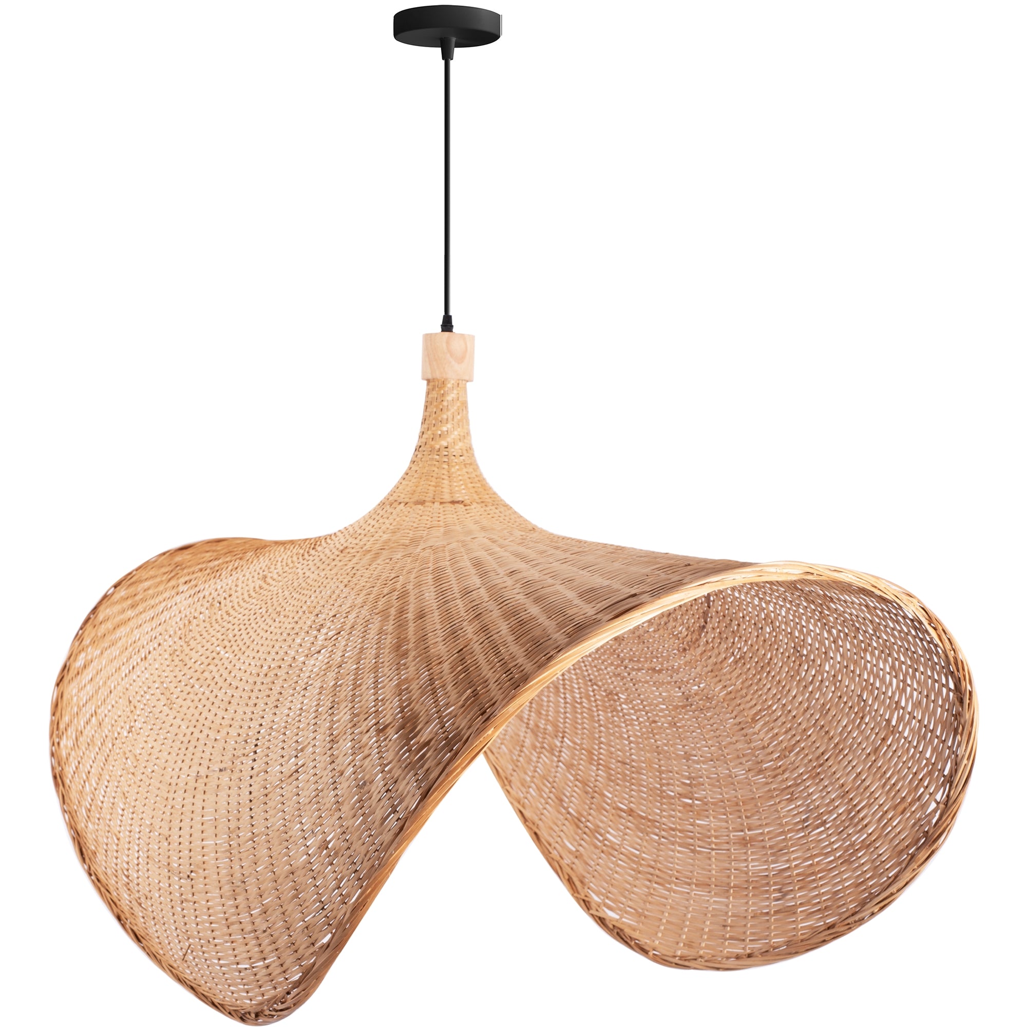 Lampa Sufitowa Wisząca Boho Duża 100cm APP1640-1CP  5