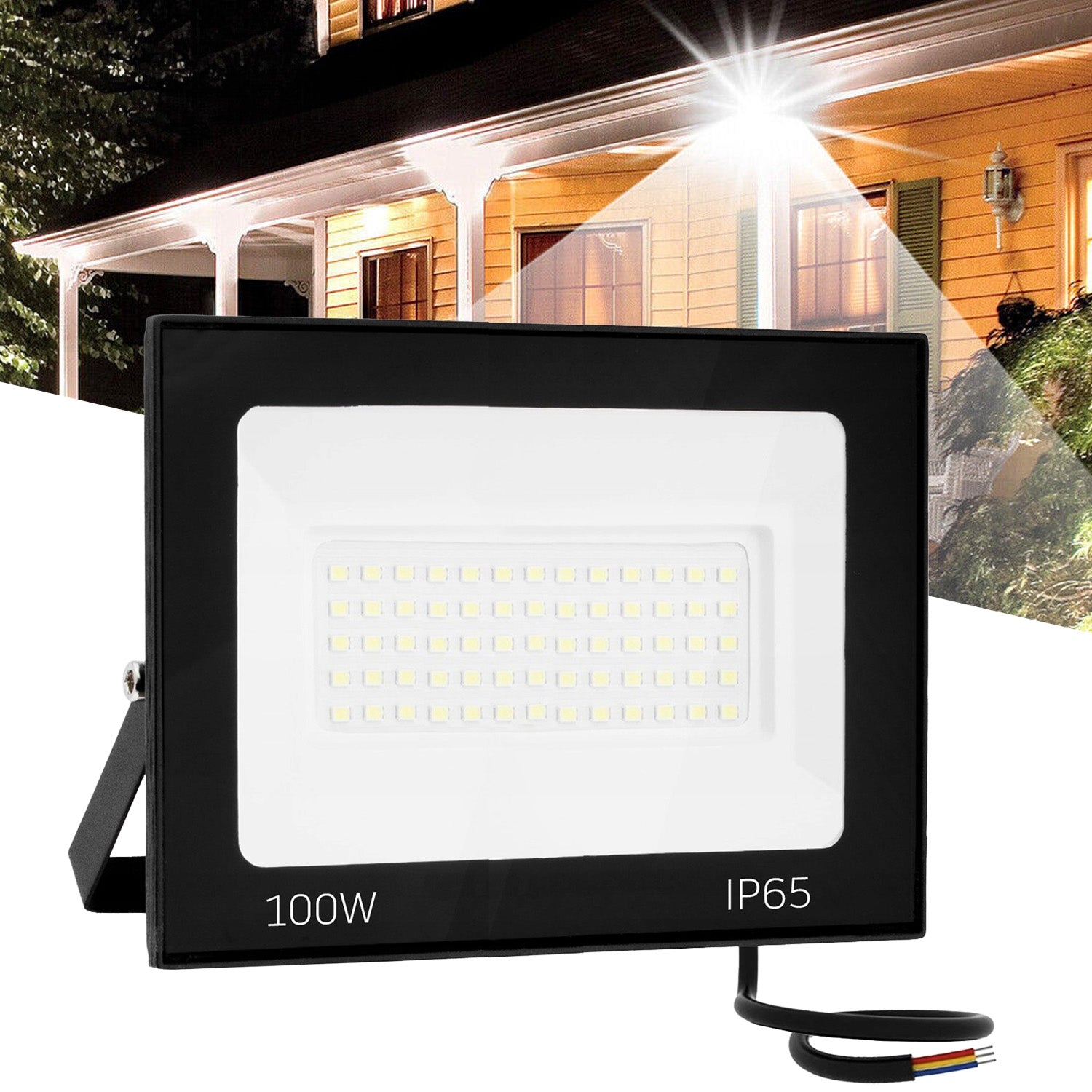 Halogen LED natynkowy 100W RSL004-100N Neutralna 4500K 1