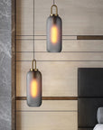 Lampa Sufitowa Wisząca Szklana Tuba APP628-1CP