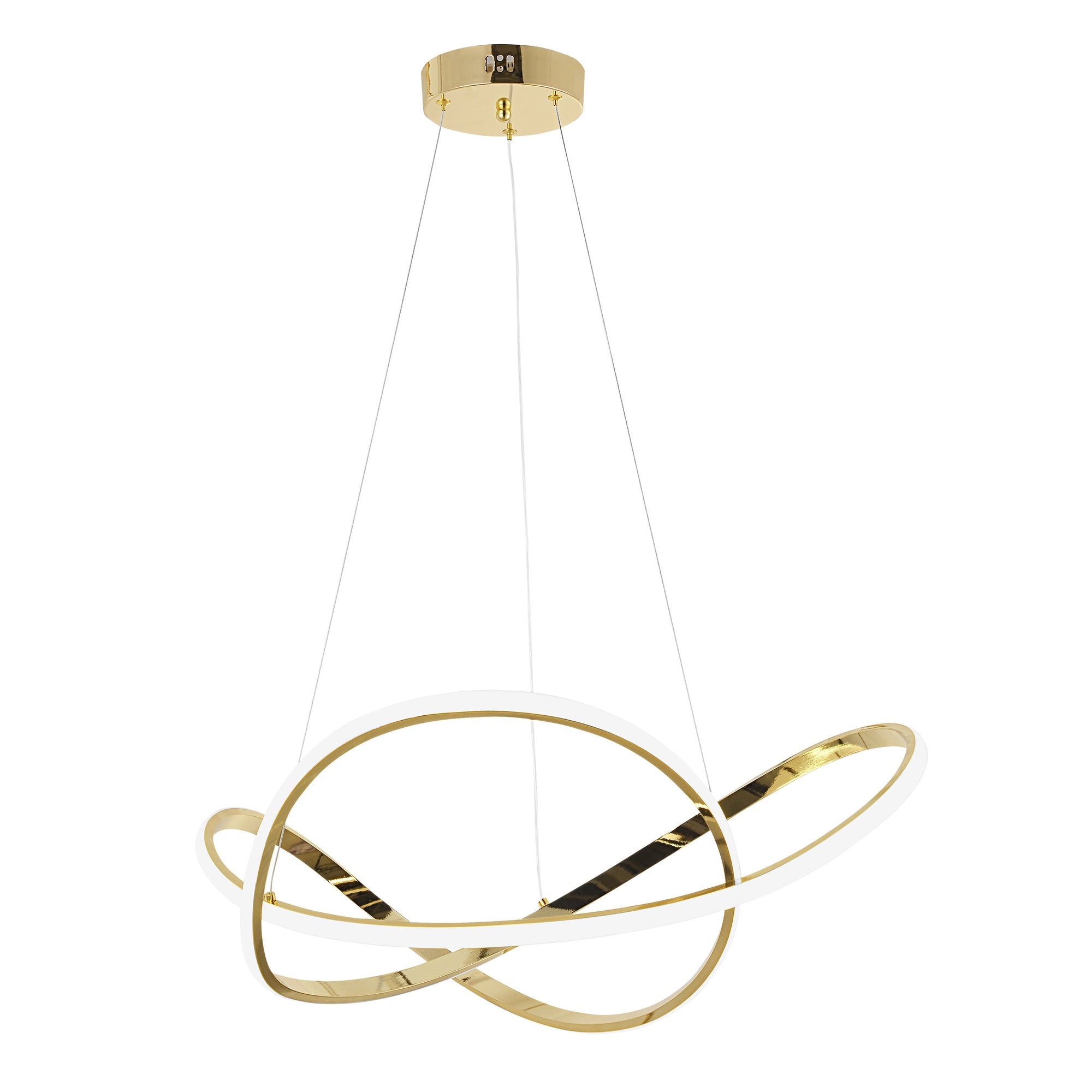 LAMPA WISZĄCA LED G078-1CP ZŁOTA  1