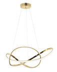 LAMPA WISZĄCA LED G078-1CP ZŁOTA  1