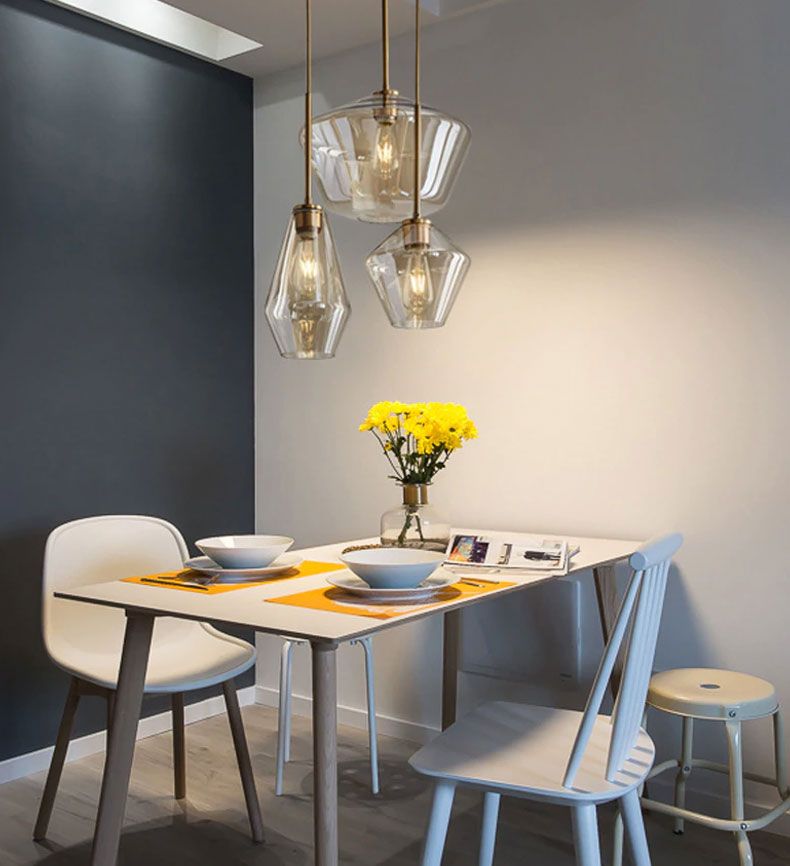 Lampa sufitowa szklana APP437-1CP APP438-1CP