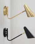 LAMPA ŚCIENNA KINKIET APP1139-1W Czarno-złota