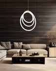 Lampa Wisząca Led G016-cp Złota  5