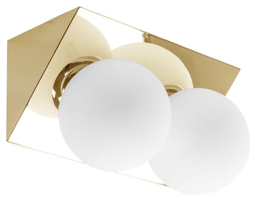 LAMPA ŚCIENNA KINKIET APP1229-2W Złota