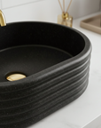Umywalka nablatowa Rea Nicoletta Black  4
