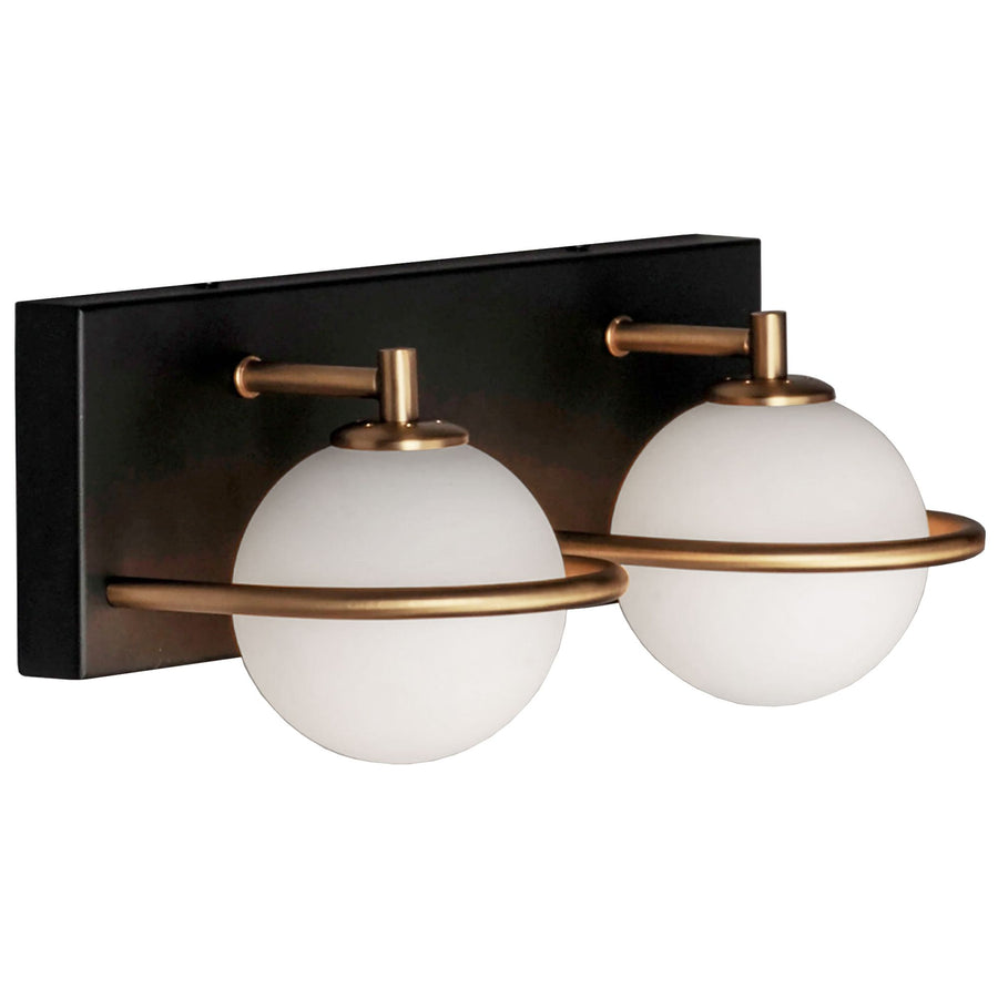 LAMPA ŚCIENNA KINKIET APP1221-2W Czarna