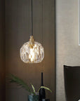 Lampa Sufitowa Kryształ APP586-1CP Czarna