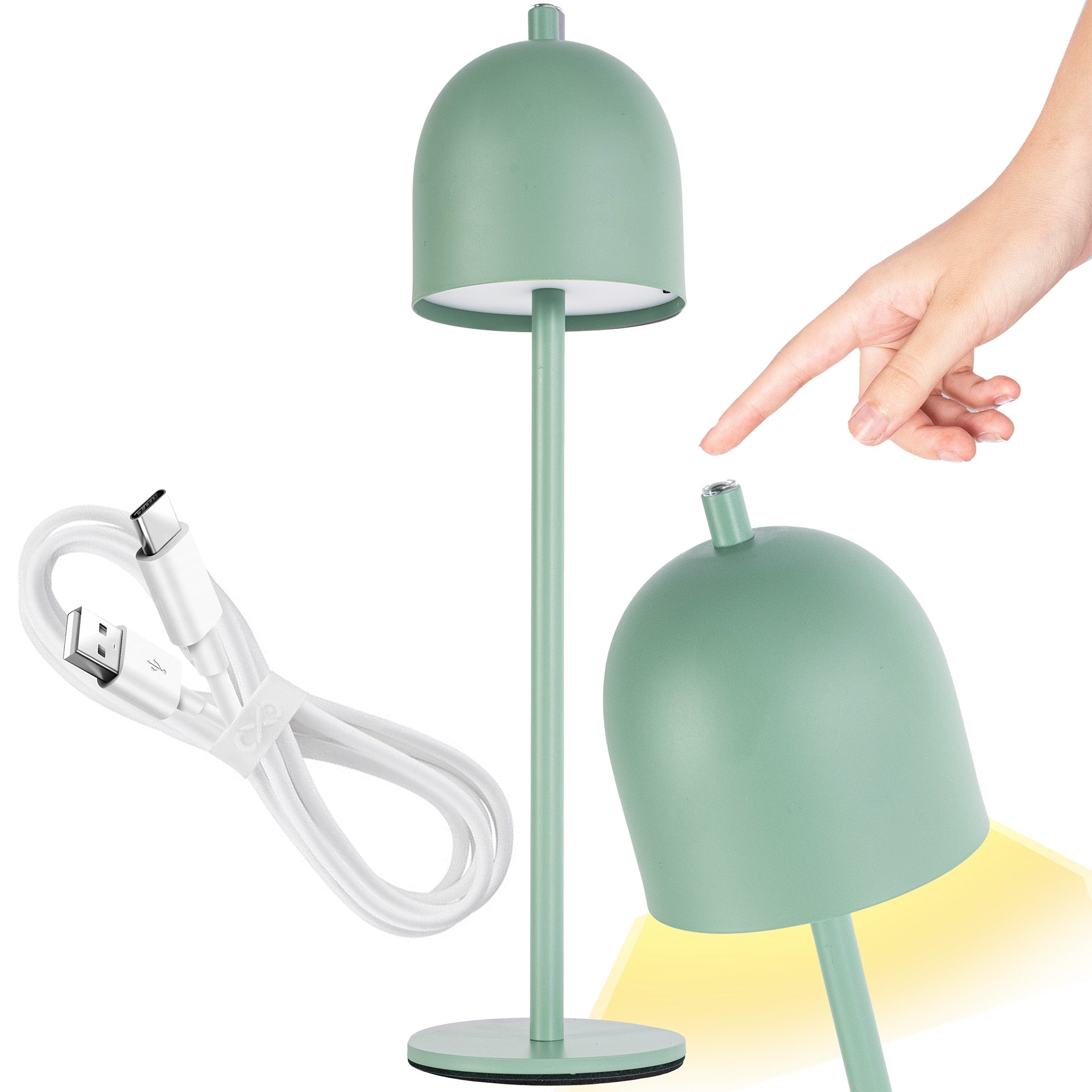 Lampka nocna APP1361-T zielona  1