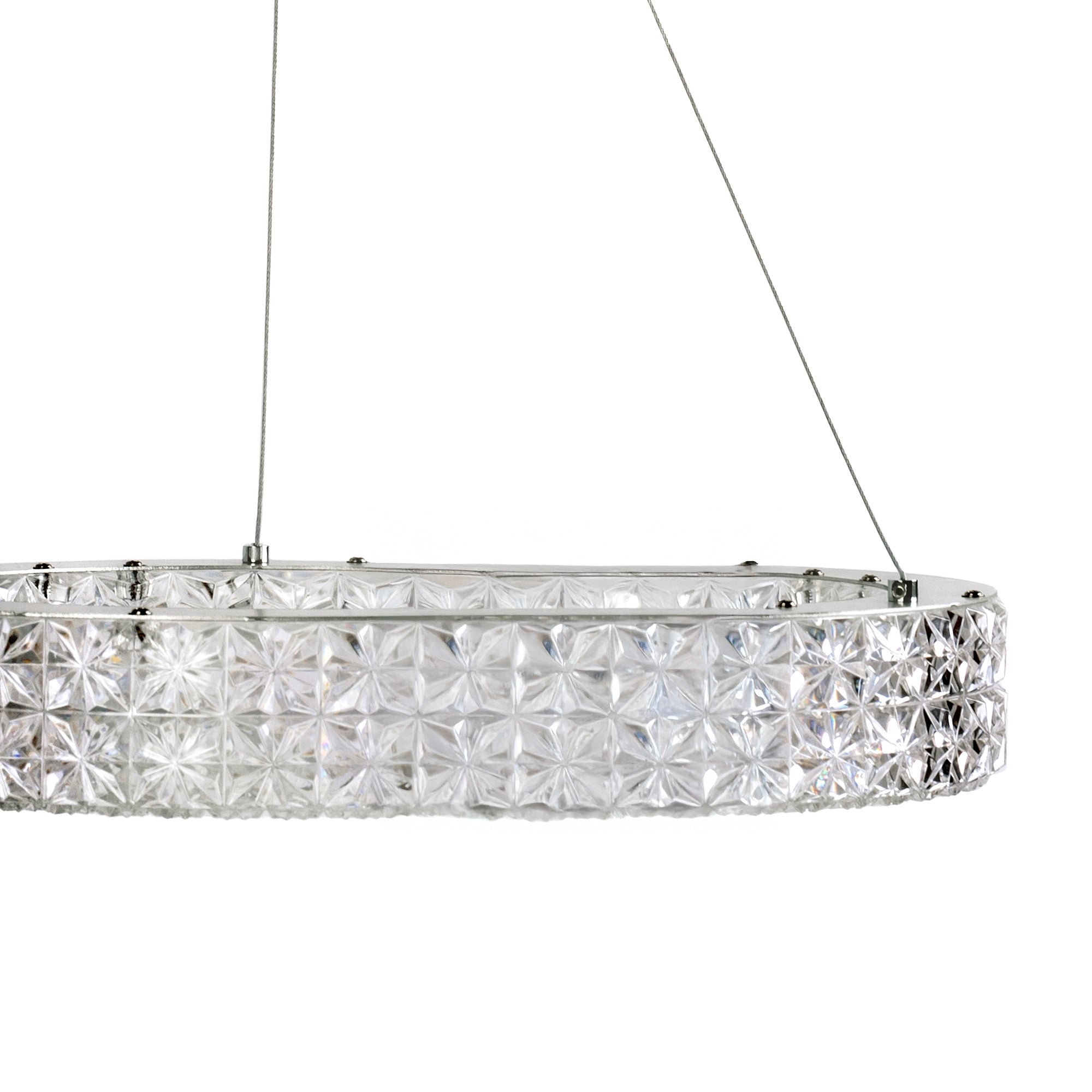 Lampa Wisząca Led Ms005-cp 50cm Chrom  3