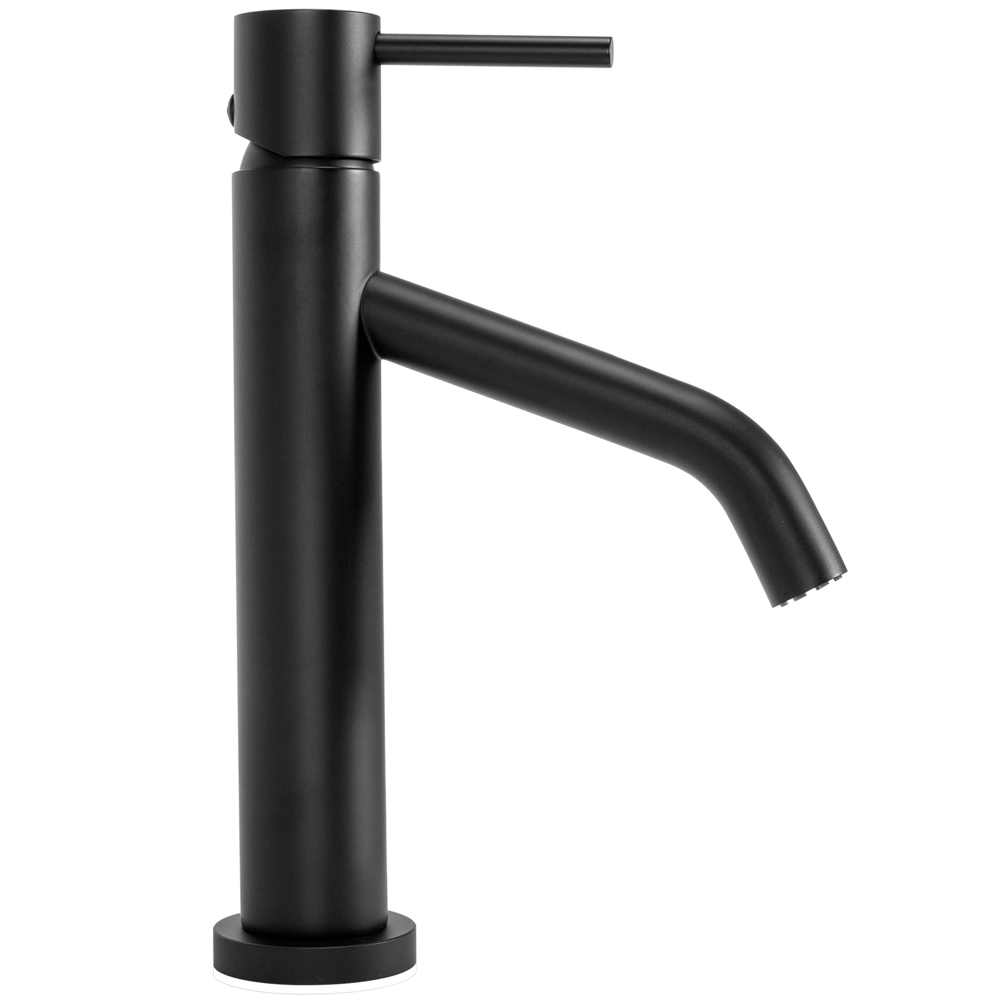 Bateria Umywalkowa REA LEVEL Czarna Niska Black Mat