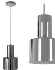 Lampa Wisząca  APP285-1 Srebrna  1