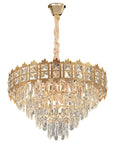 Lampa Wisząca Z Kryształami G049-cp 60cm  1