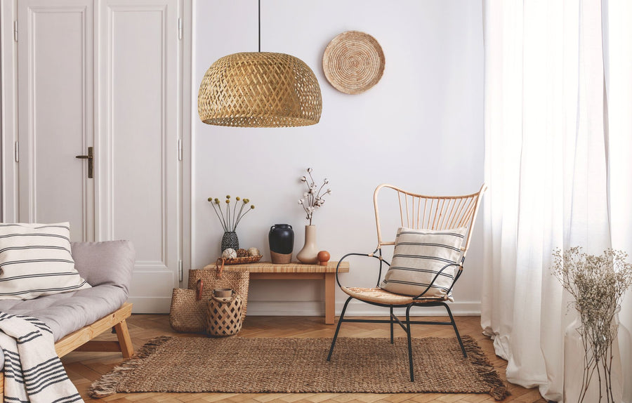 LAMPA SUFITOWA WISZĄCA BOHO NATURAL APP886-1CP
