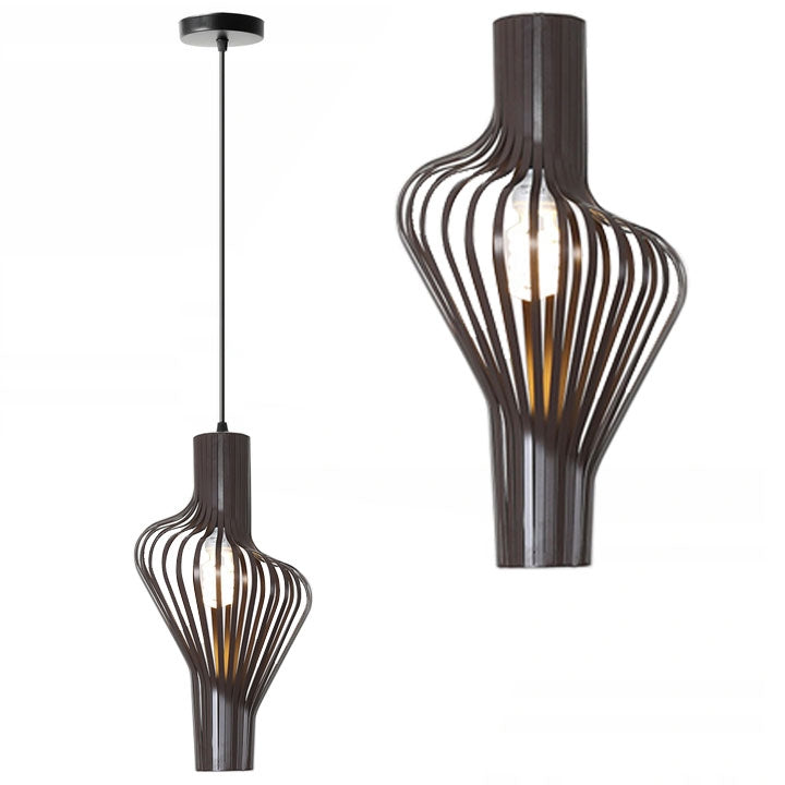 LAMPA SUFITOWA GEOMETRYCZNA APP484-1CP CZARNA  1