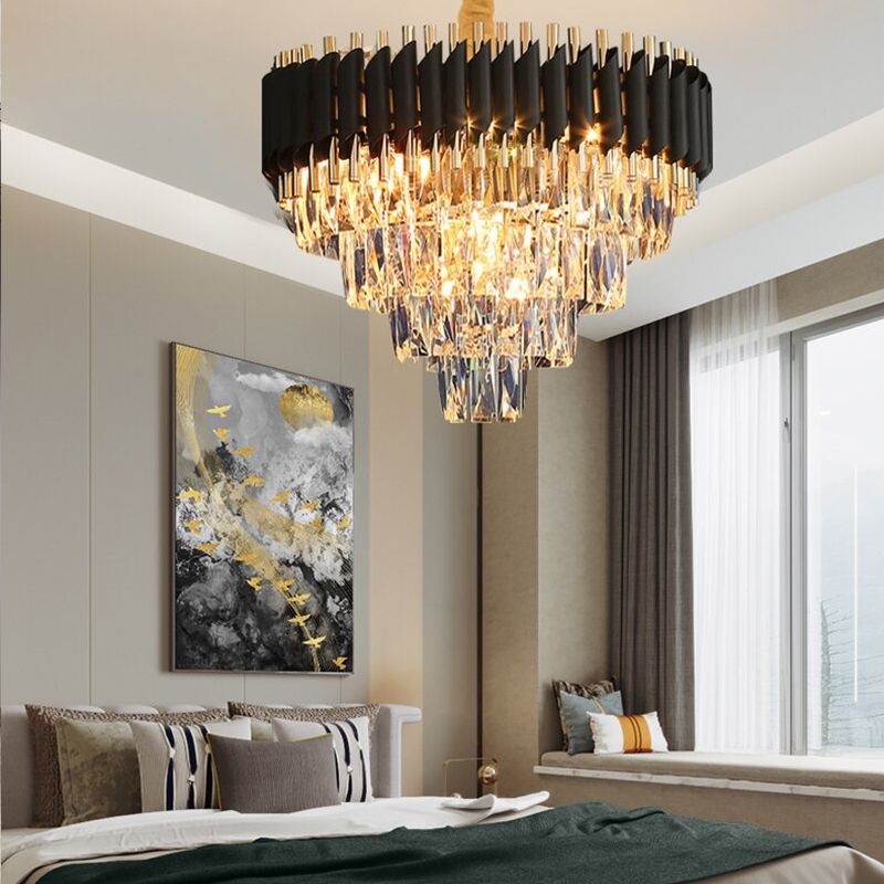 Lampa Wisząca z Kryształami APP1058-CP