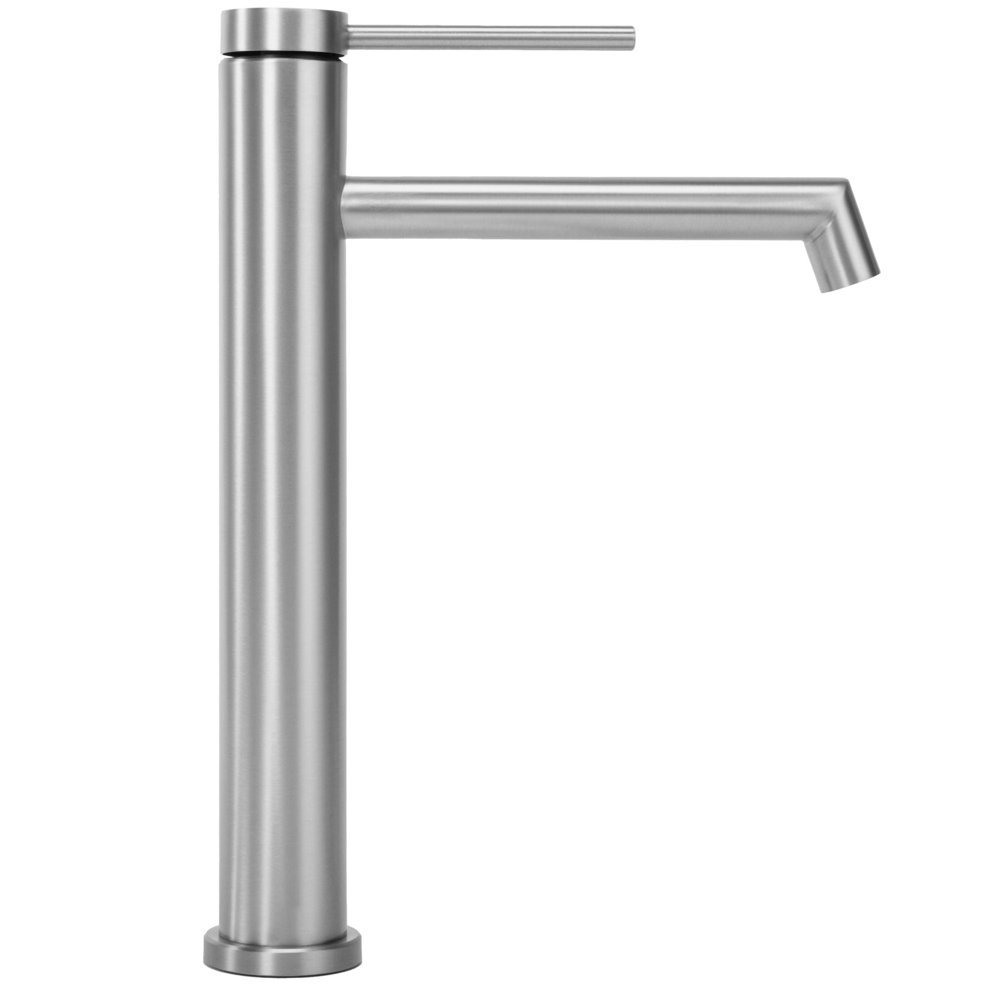 Bateria Umywalkowa Rea Foss nikiel szczotkowany Inox wysoka nickel brush