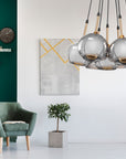Lampa Sufitowa Wisząca Szklane Kule APP898-7CP  3