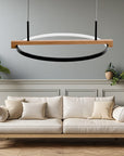 Lampa Led Wisząca Drewno App1530-cp  4