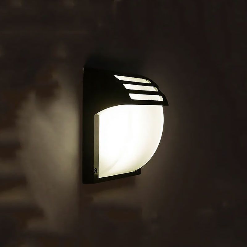 Lampa Elewacyjna kinkiet RSL013-1W Czarna