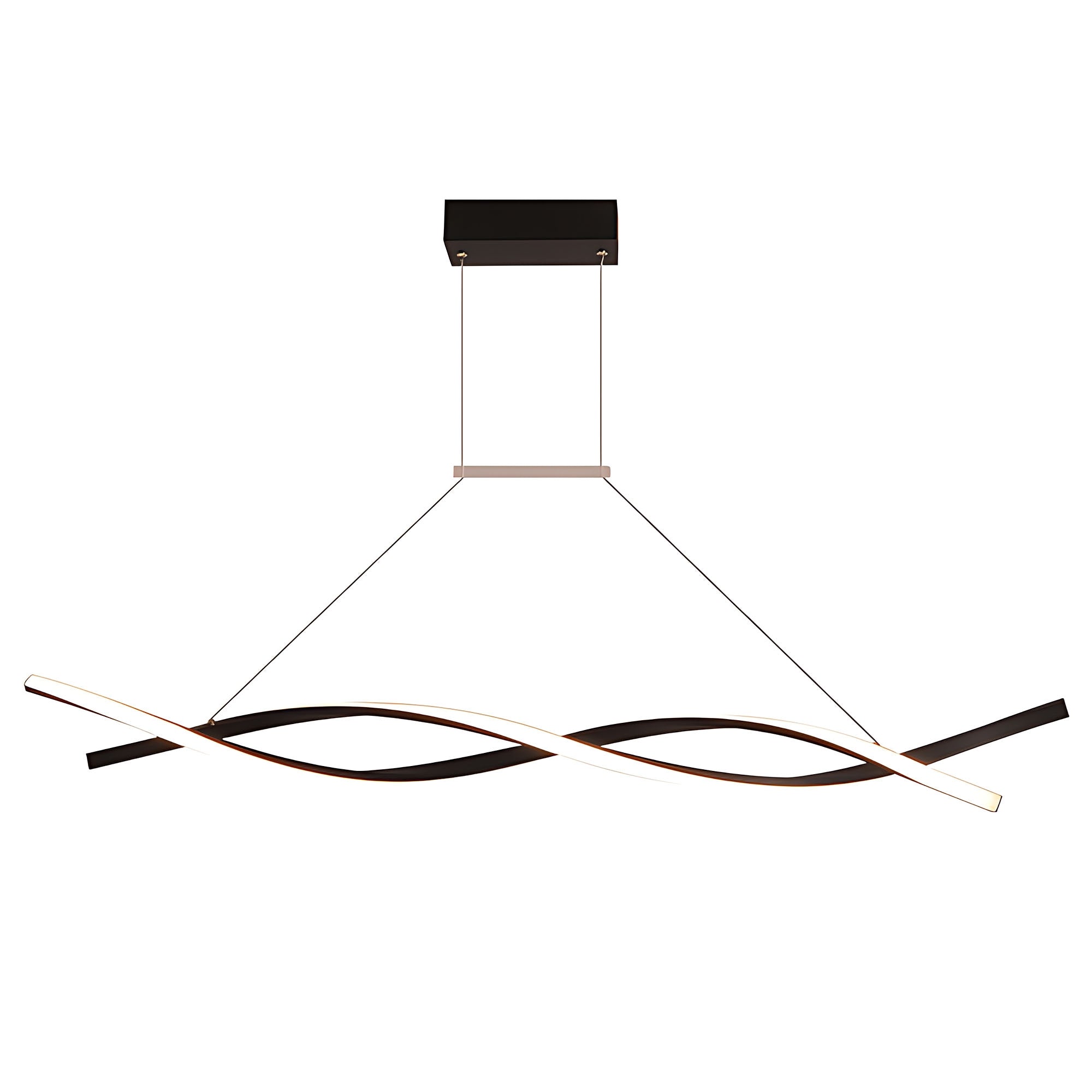 Lampa Sufitowa Wisząca Led Lhj020-cp Czarna  1