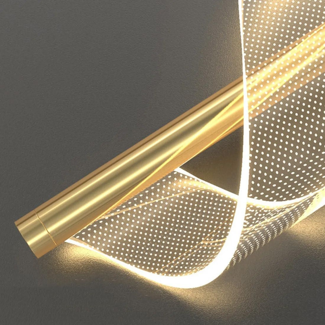 Lampa Sufitowa Wisząca Led G121-cp Gold  3