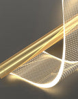 Lampa Sufitowa Wisząca Led G121-cp Gold  3