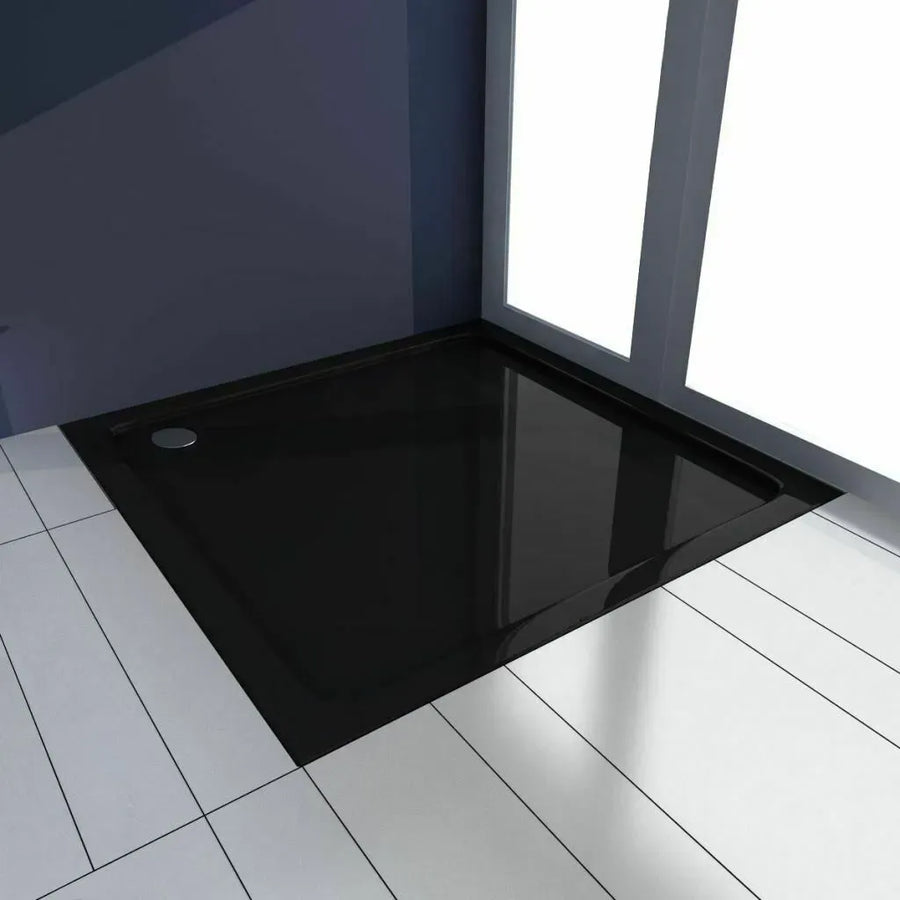 Brodzik prysznicowy akrylowy Rea Savoy Czarny 80x80