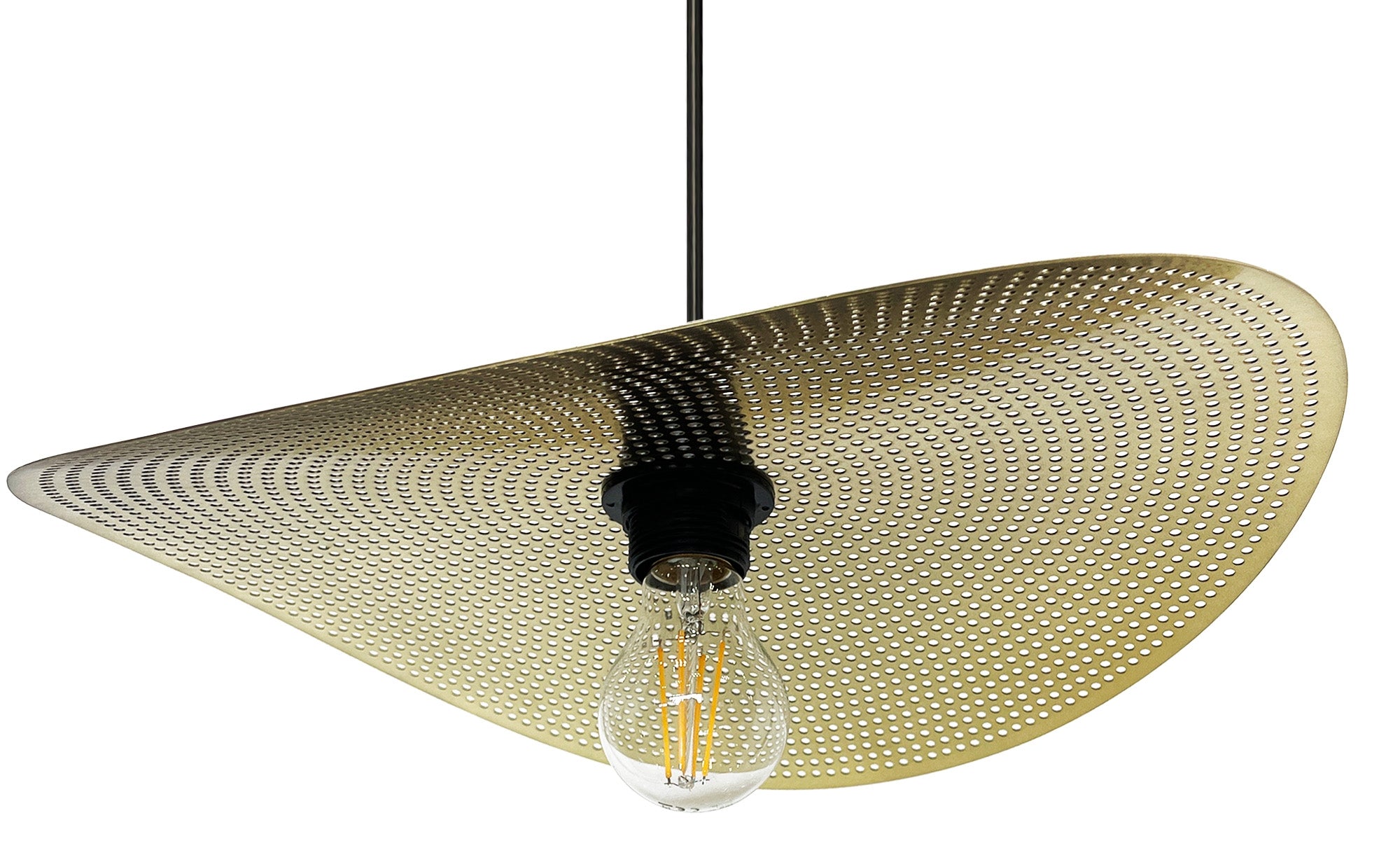 LAMPA SUFITOWA WISZĄCA APP1469-1CP czarno/złota  3