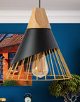 Lampa Sufitowa Wisząca Skandynawska Metal APP224-1CP