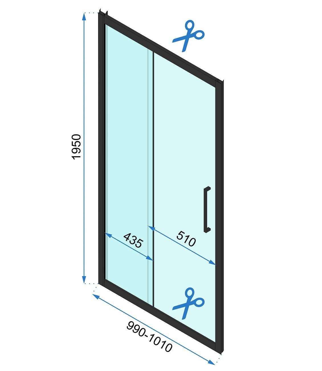 Kabina Prysznicowa Przyścienna Rapid Slide Złota Szczotkowana 160x80 8