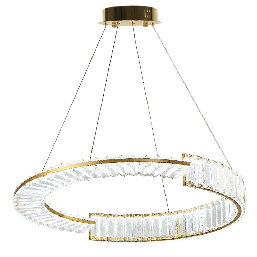 LAMPA WISZĄCA LED APP1528-CP60 GOLD  1