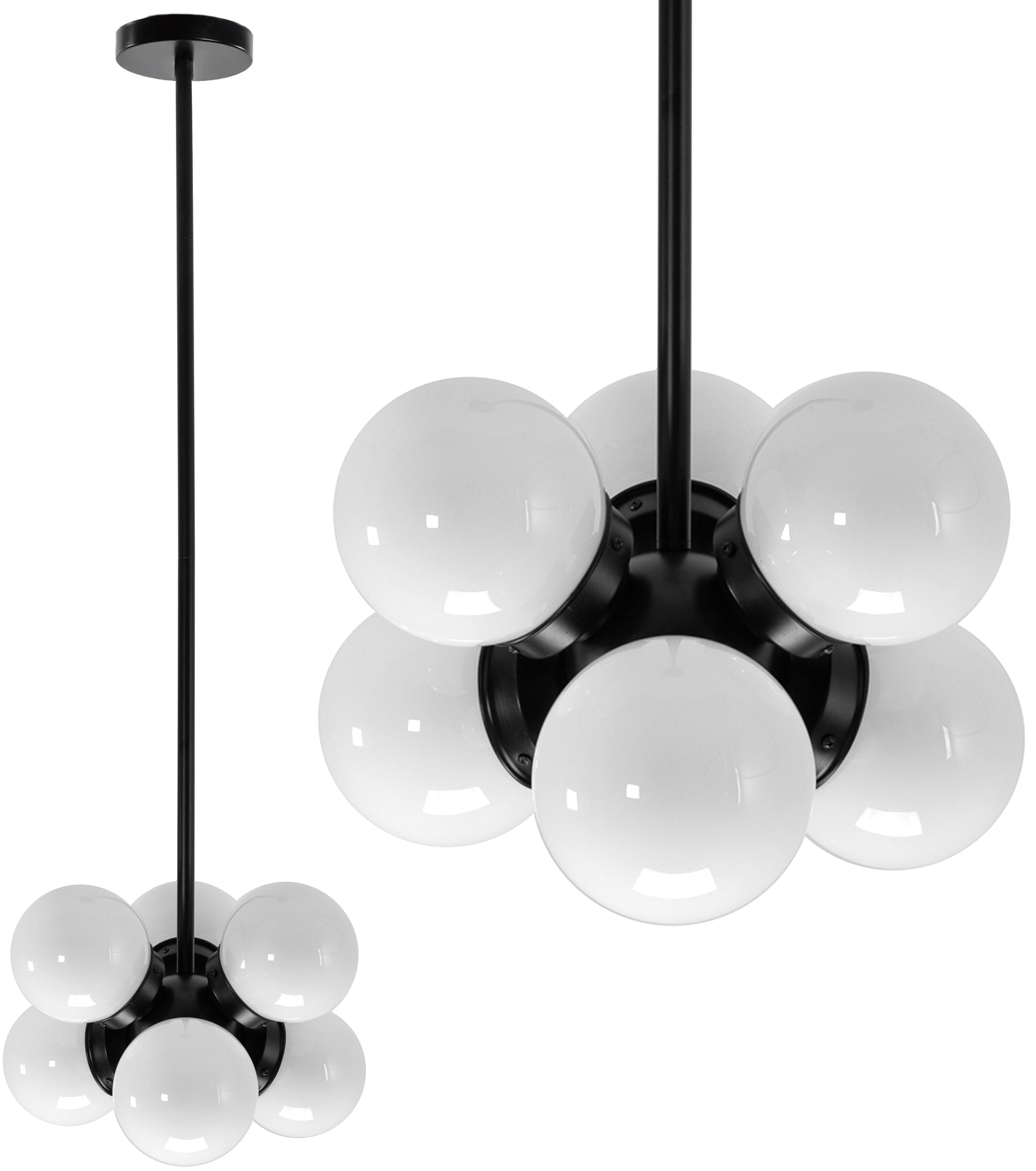 Lampa sufitowa LOFT APP904-6CP  1