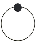 LAMPA ŚCIENNA KINKIET LED APP1386-CW BLACK 40cm