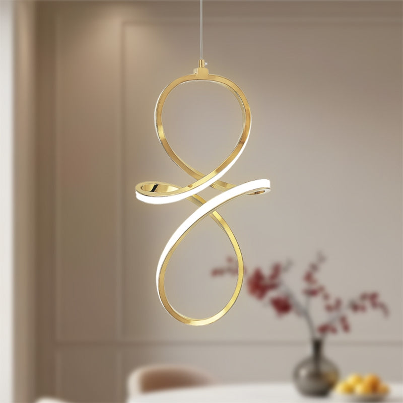 Lampa Wisząca Led Lhj091-1cp Gold  2