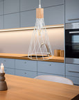 LAMPA SUFITOWA WISZĄCA APP1269-1CP Biała  5
