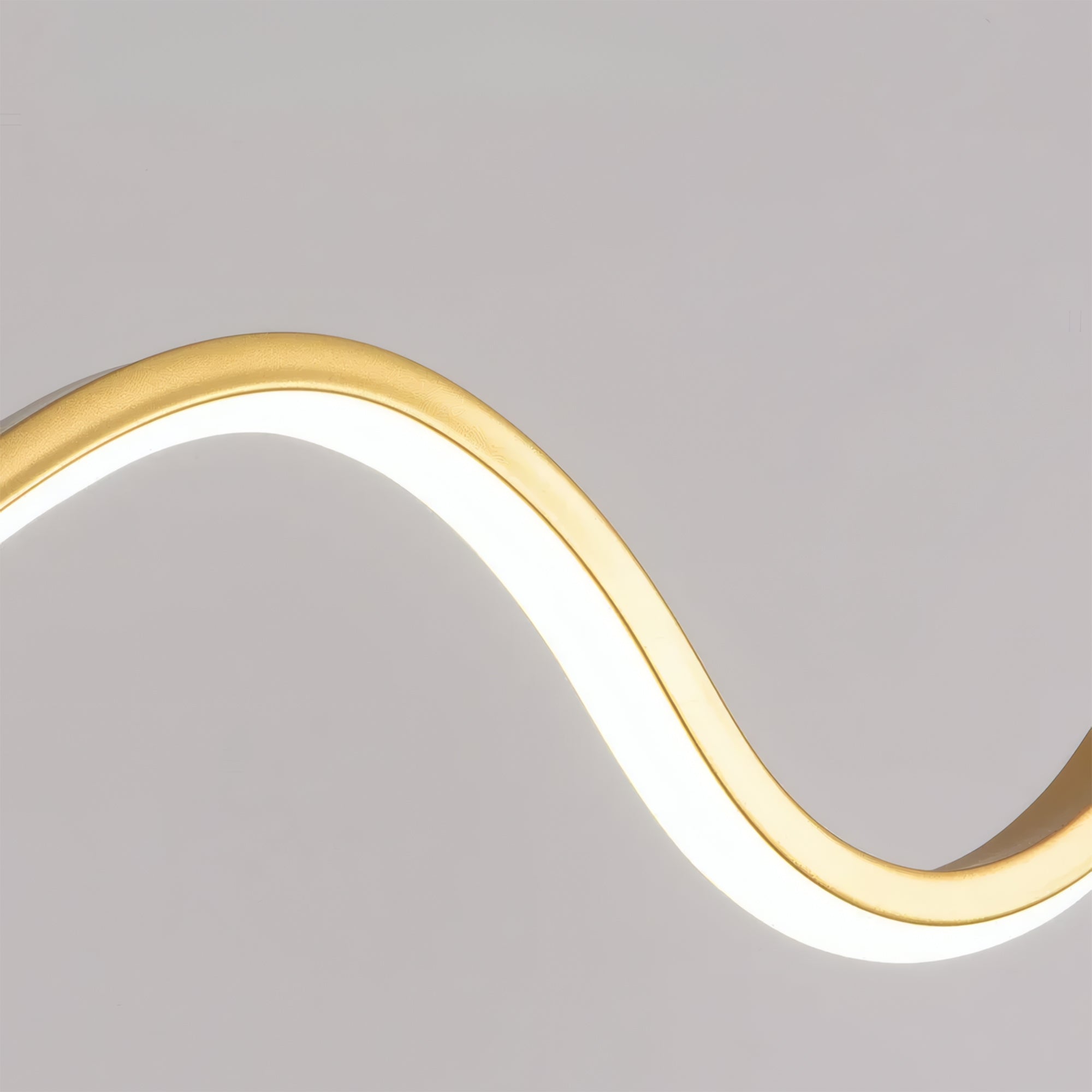 Lampa Wisząca Led Lhj034-cp 120 Cm Złota Szczotkowana  3