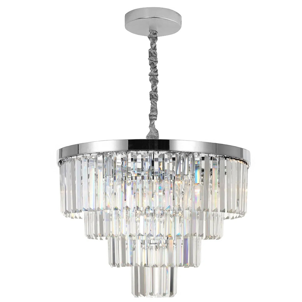 Lampa kryształowa wisząca APP1534-8CPR Chrom  1