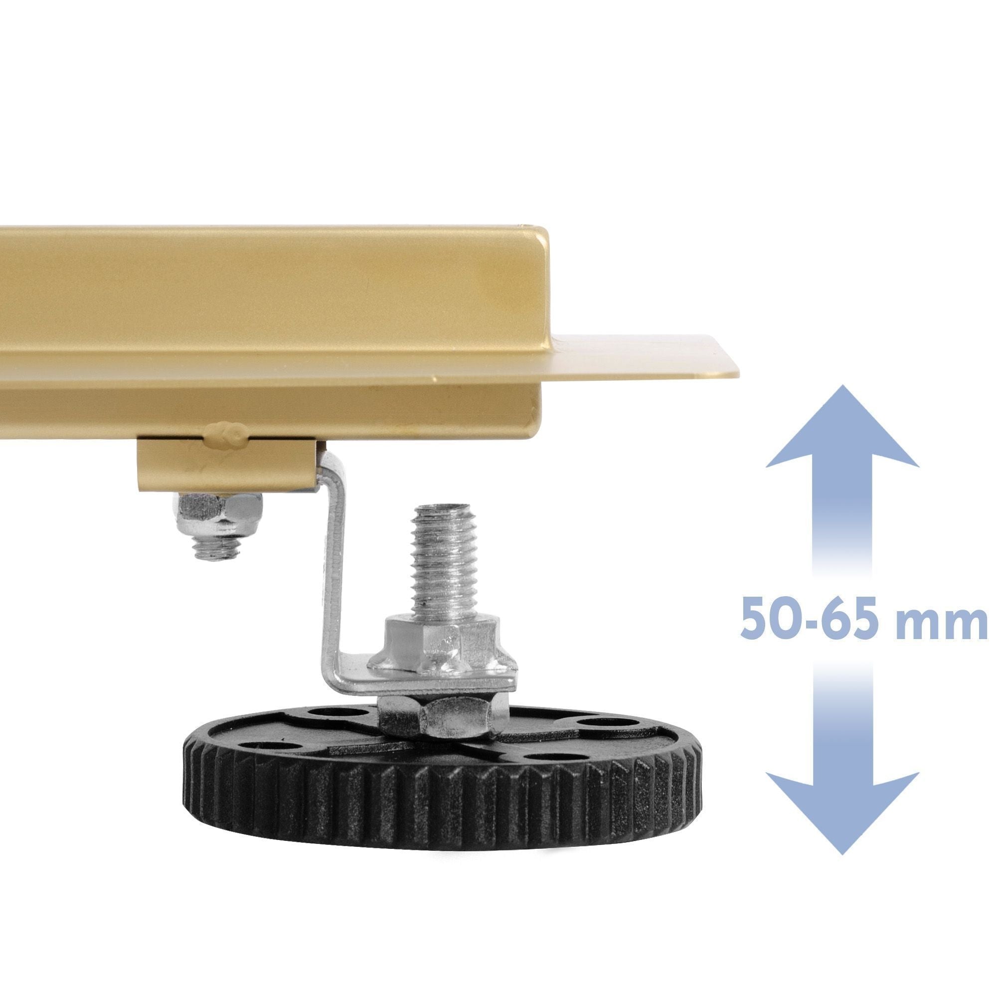 Odpływ Liniowy Rea Neox Złoty Szczotkowany 70  4