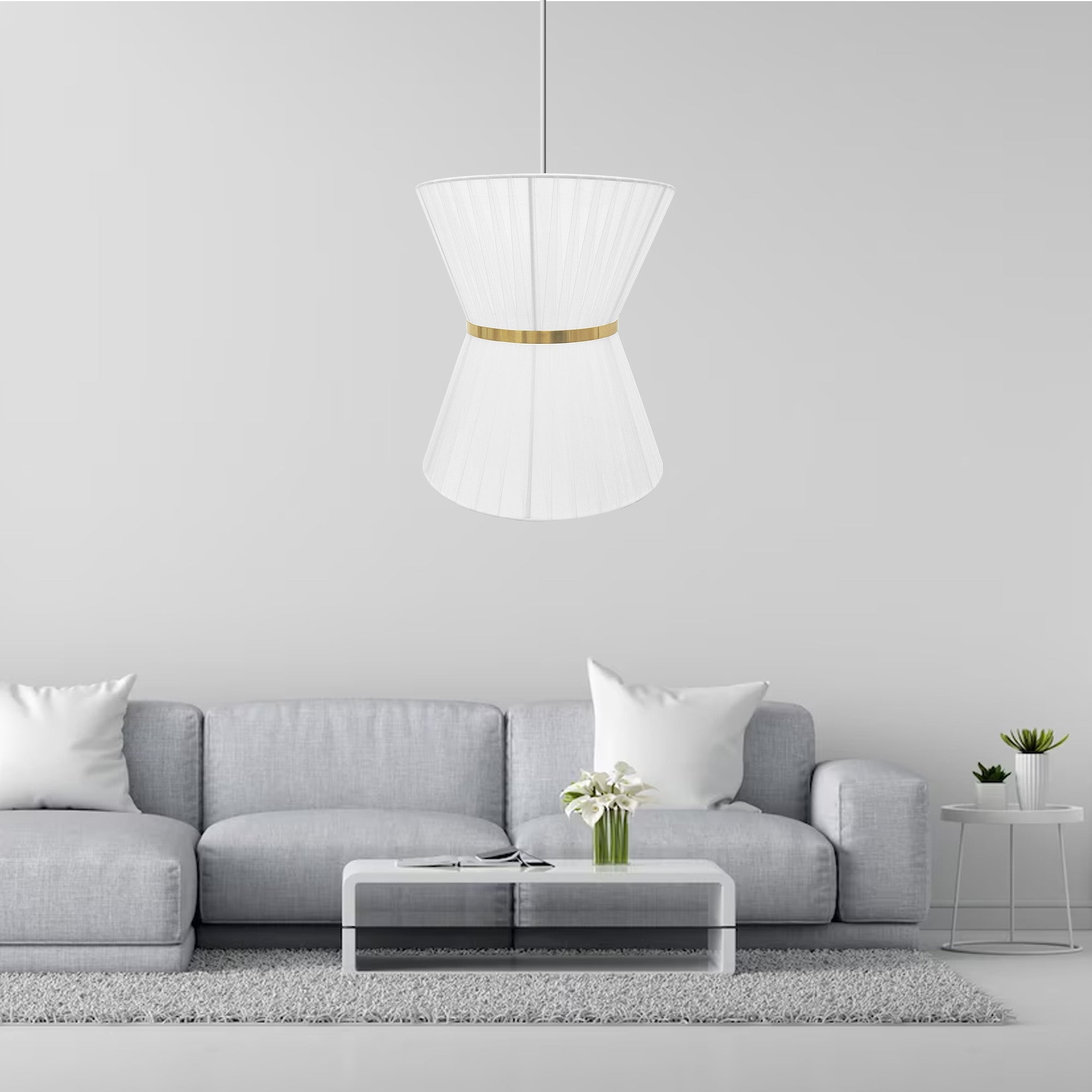 LAMPA SUFITOWA WISZĄCA APP1504-1CP WHITE  6
