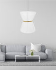LAMPA SUFITOWA WISZĄCA APP1504-1CP WHITE  6