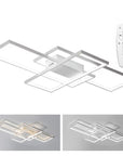 Lampa sufitowa nowoczesna LED + PILOT APP660 Biała